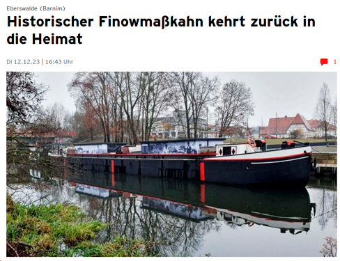 Artikel Finowmakahn